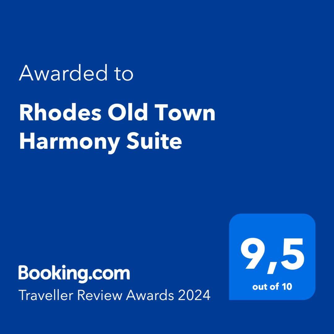 Rhodes Old Town Harmony Suite Родос Экстерьер фото